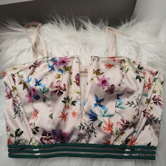 ❤️ EUC Victoria's Secret Very Sexy Strapless Corset Boustier, Multicolor, Medium - Picture 7 of 11